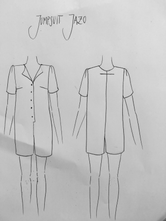Schnittmuster Jumpsuit JAZO